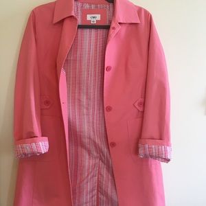 CATO | Pink Lined Trench Coat sz S